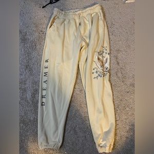 YoungLA Cream dreamer joggers